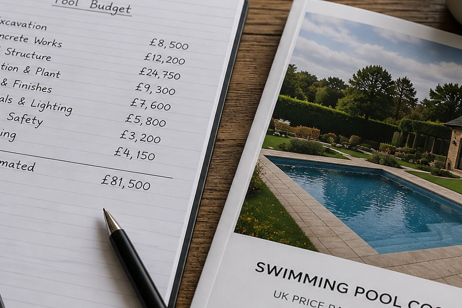 UK swimming pool budget and cost planning